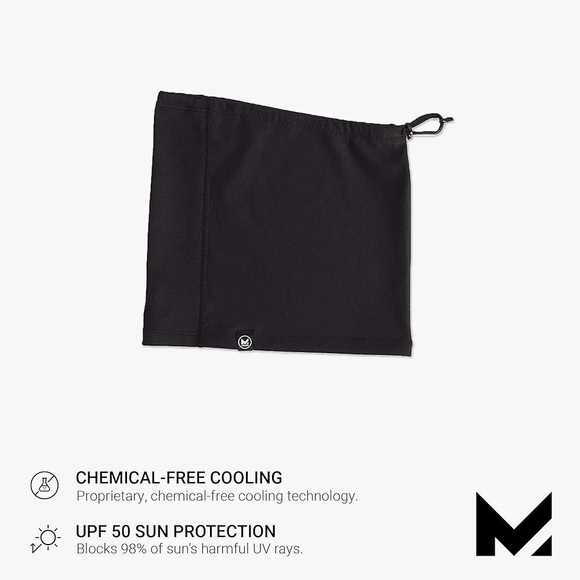 MISSION unisex All Season Cooling Neck Gaiter Ski Mask UPF 50 - Picture 4 of 7